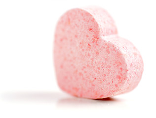 Image showing Hearts shaped Sugar Pill.