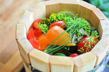 Image showing preserving tomatoes