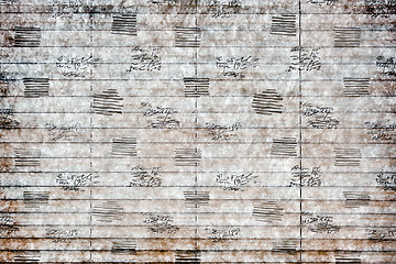 Image showing Vintage paper texture for background 