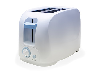 Image showing Bread toaster isolated on the white background 