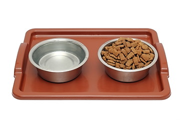 Image showing dog breakfast is served