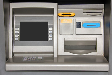 Image showing Outdoor ATM Cash Machine