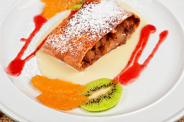 Image showing Apple strudel