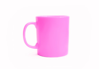 Image showing Pink mug