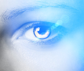 Image showing Beautiful eye 