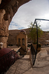 Image showing Saint George monastery in judean desert