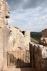 Image showing Castle ruins in Israel