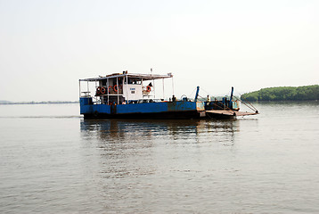 Image showing Ferryboat, Goa, India