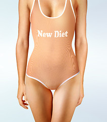 Image showing diet oneself