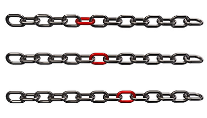 Image showing metal chains