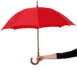 Image showing Big umbrella