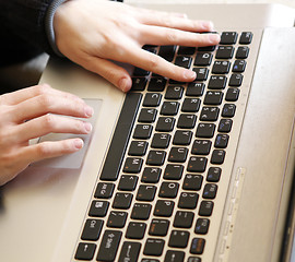 Image showing laptop keyboard