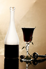 Image showing Red wine