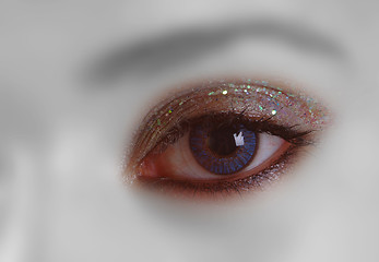 Image showing eye make up