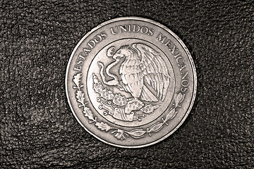 Image showing ten mexican peso coin