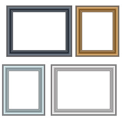 Image showing Frames on the wall. Vector illustration.