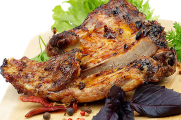 Image showing Barbecue Pork Ribs