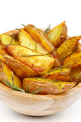 Image showing Potato Wedges