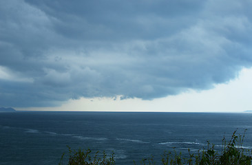 Image showing sea storm