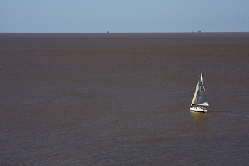 Image showing  in the  river rio de la plata