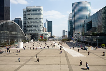 Image showing view of La Defense, Paris