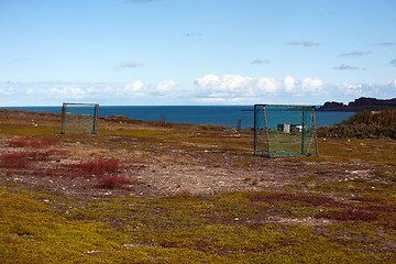 Image showing tundra soccer field 