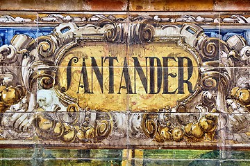 Image showing Santander