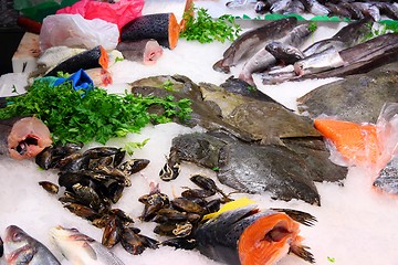 Image showing Boqueria fish market