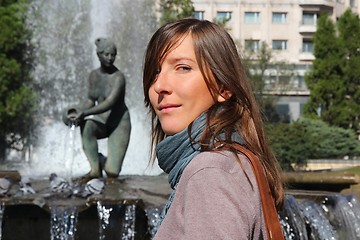 Image showing Woman in Madrid