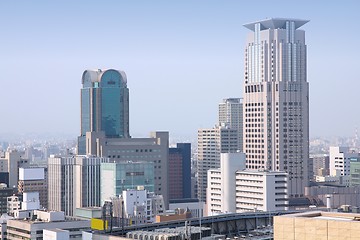 Image showing Osaka skyline