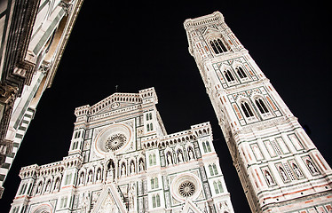 Image showing Florence Duomo by night