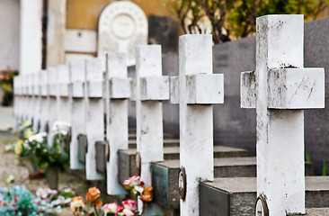 Image showing Cemetery architecture - Europe