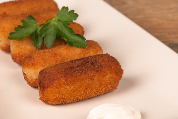 Image showing Portion of croquettes