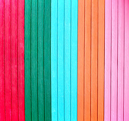 Image showing colorful wall