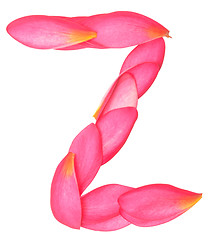 Image showing letter z