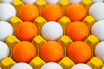 Image showing Golf balls 