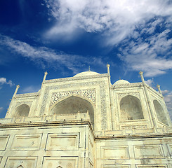 Image showing Taj Mahal - famous mausoleum