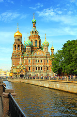 Image showing Christ the Savior Cathedral in St. Petersburg