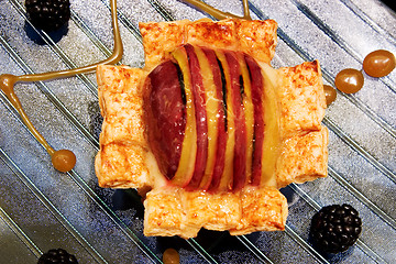 Image showing Apple Custard Pie
