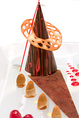 Image showing Chocolate Raspberry Cone