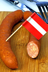 Image showing Sausage of Austria Krainer