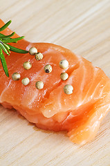 Image showing Salmon filet