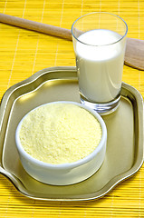 Image showing Ingredients for mashed potatoes