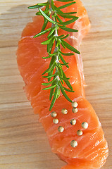 Image showing Salmon filet