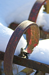 Image showing agriculture machine in hibernation