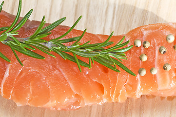 Image showing Salmon filet