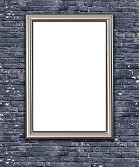 Image showing Empty Frame on Wall.