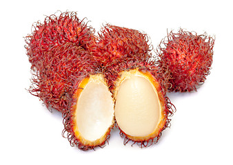 Image showing Rambutan, Tropical Fruit