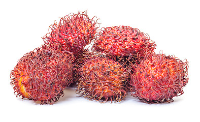 Image showing Rambutan, Tropical Fruit