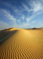 Image showing evening desert